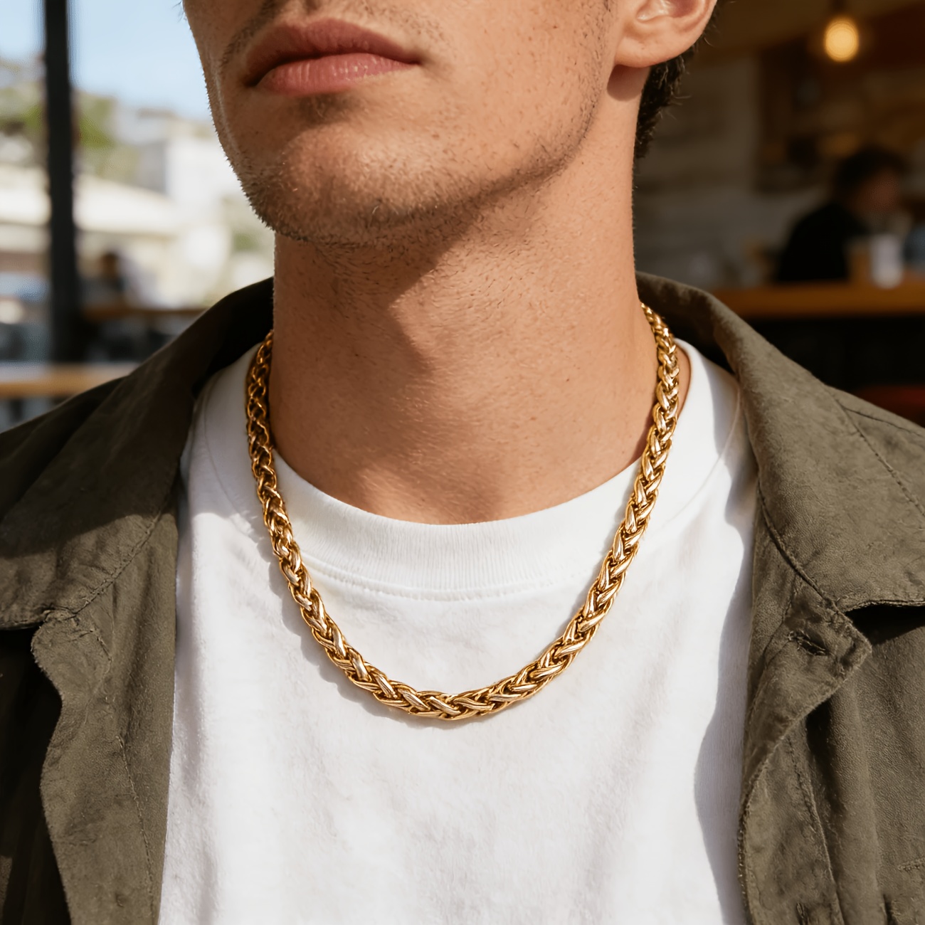 Men's Retro Elegant Hip-Hop Style Necklace